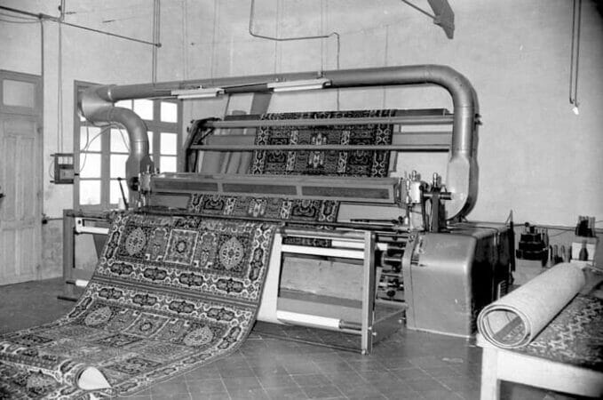 Tradição da fábrica de têxteis